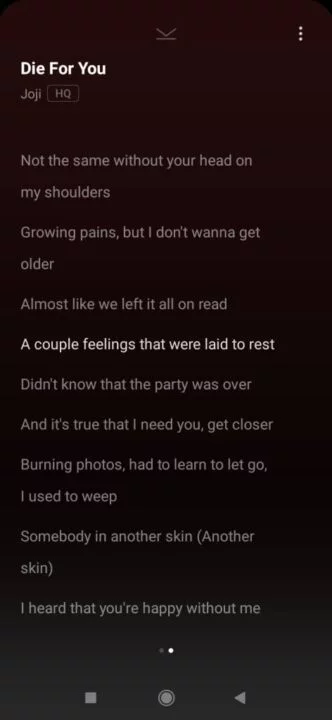 Add lyrics file in Oppo - realme music player (2)